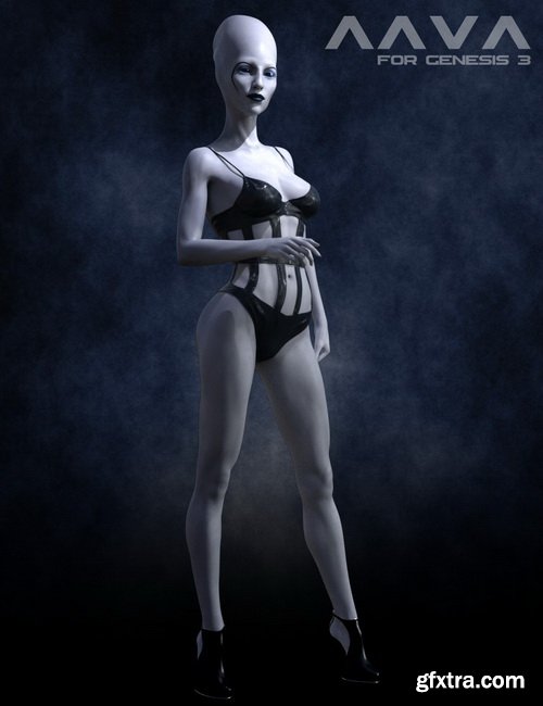 Daz3D - Aava Alien Species for Genesis 3 Female