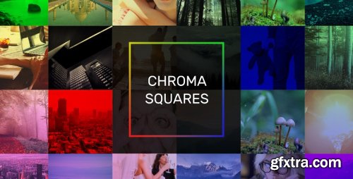 Videohive Chroma Squares Dynamic Slideshow 20362587