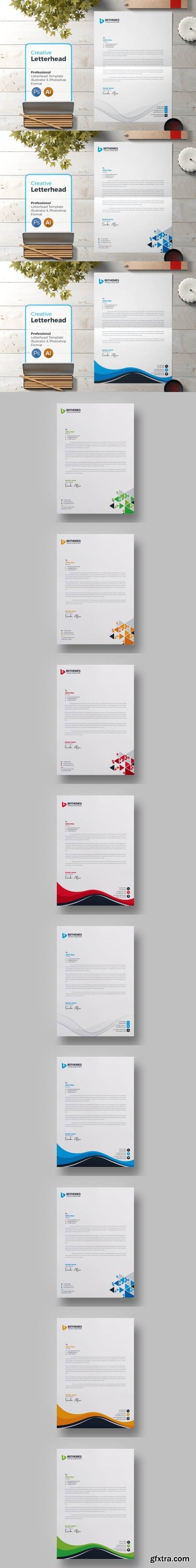 Business Letterhead Template Bundle