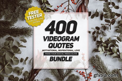 CreativeMarket VIDEOQUOTES Bundle 2382506