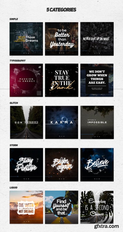 CreativeMarket VIDEOQUOTES Bundle 2382506