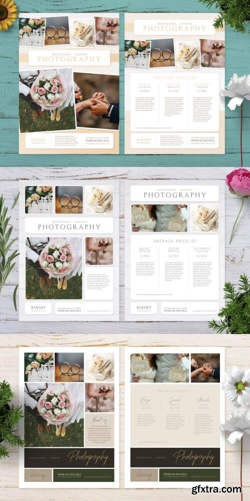 Wedding Photography Flyer Bundle