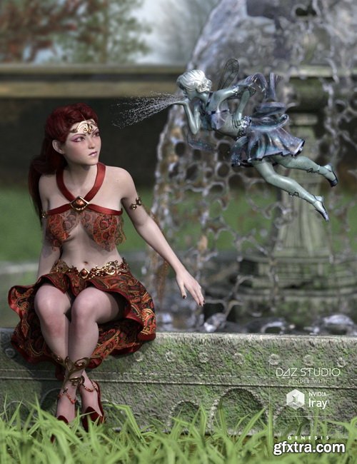 Daz3D - Celinette Bundle with Bonus Content