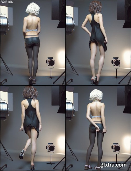 Daz3D - All Sweet Fashion Poses for Genesis 8 Female