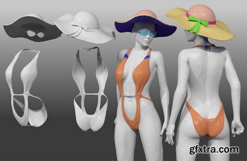 Daz3D - Beach Bundle for Genesis 8 Female(s)