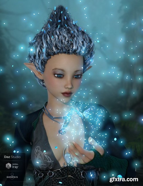 Daz3D - Zahara Hair 2 Fairy Expansion Megapack