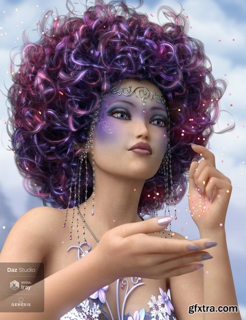 Daz3D - Zahara Hair 2 Fairy Expansion Megapack