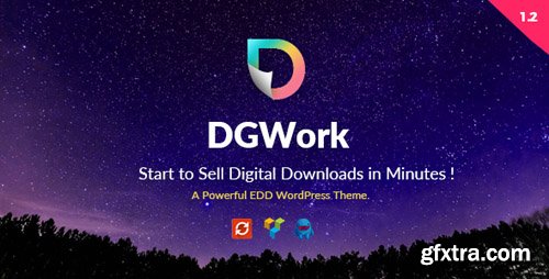 ThemeForest - DGWork v1.3 - Powerful Responsive Easy Digital Downloads Theme - 18105506
