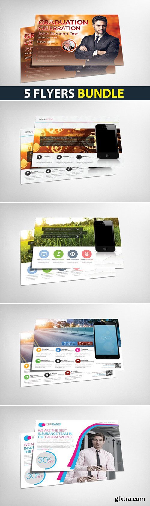 CM - 5 Multi-purpose Corporate Flyers 2458008