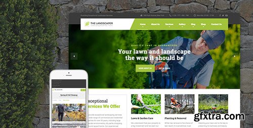 ThemeForest - The Landscaper v1.5 - Lawn & Landscaping WP Theme - 13460357