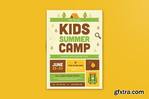 Kids Summer Camp Flyer 02