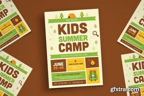 Kids Summer Camp Flyer 02