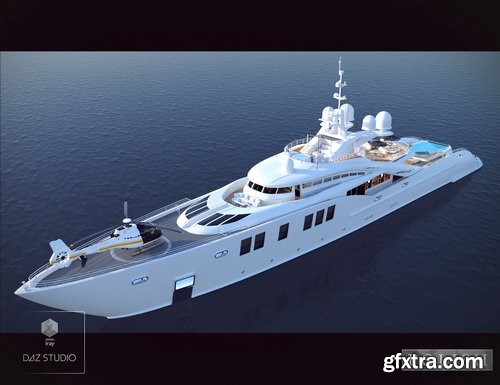 Daz3D - Luxury Summer Yacht Bundle