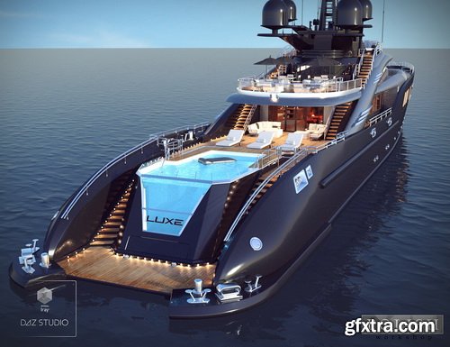 Daz3D - Luxury Summer Yacht Bundle