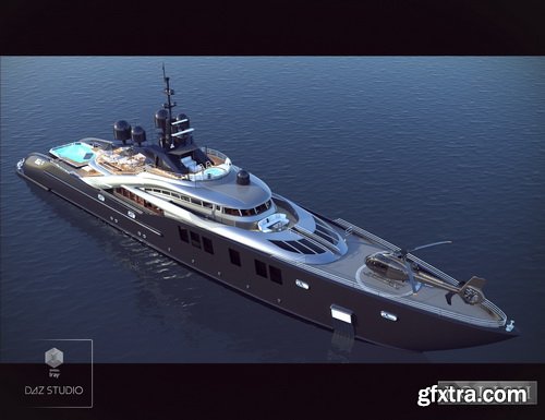 Daz3D - Luxury Summer Yacht Bundle