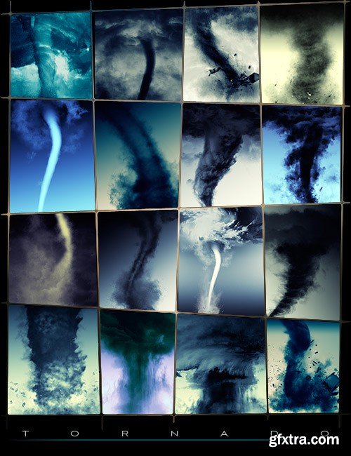 Ron\'s Tornado Photoshop Brushes