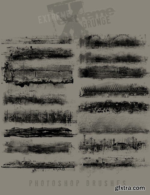 Ron\'s Extreme Grunge Photoshop Brushes