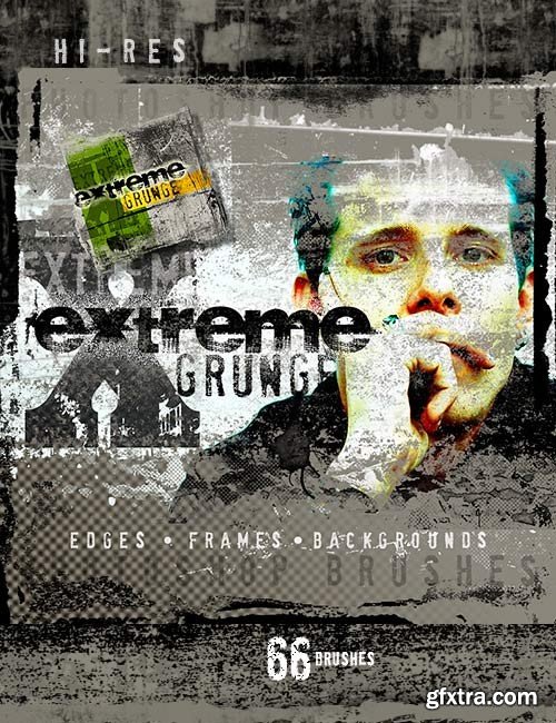 Ron\'s Extreme Grunge Photoshop Brushes