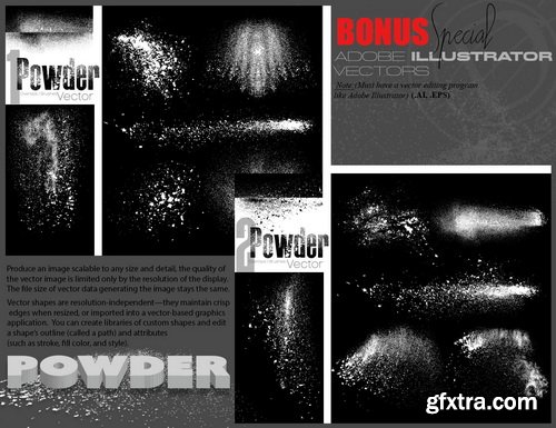 Ron's Powder Photoshop Brushes