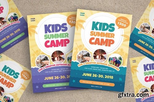 Kids Summer Camp Flyer 03