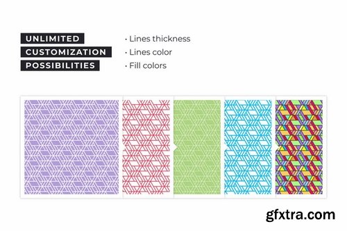 Vector Seamless Patterns Pack Vol1