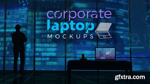 Videohive Corporate Laptop Mockups 21807560