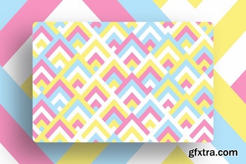 Colored Triangles Backgrounds