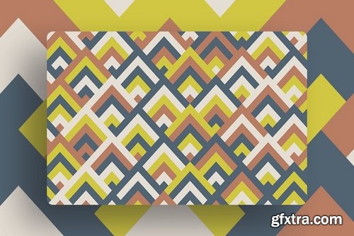 Colored Triangles Backgrounds