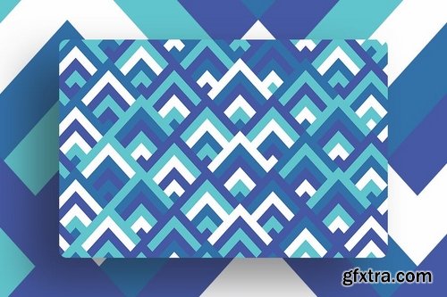 Colored Triangles Backgrounds