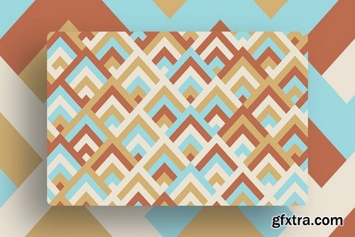 Colored Triangles Backgrounds