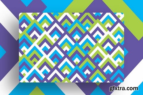 Colored Triangles Backgrounds