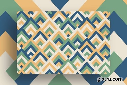 Colored Triangles Backgrounds