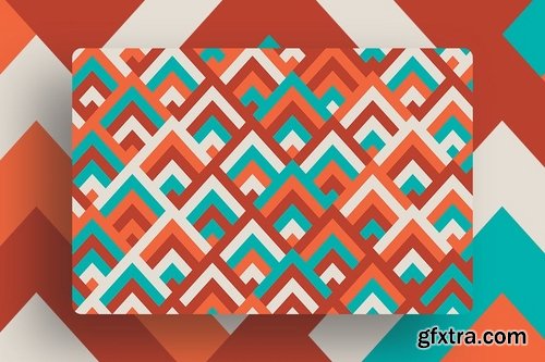 Colored Triangles Backgrounds