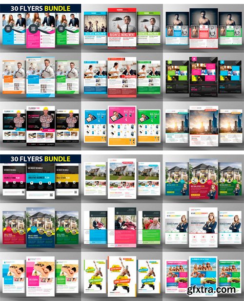 CM - 30 Business Flyers Bundle 2395049