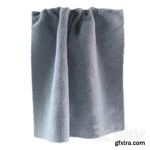 Hand Drying Towel 3d Model