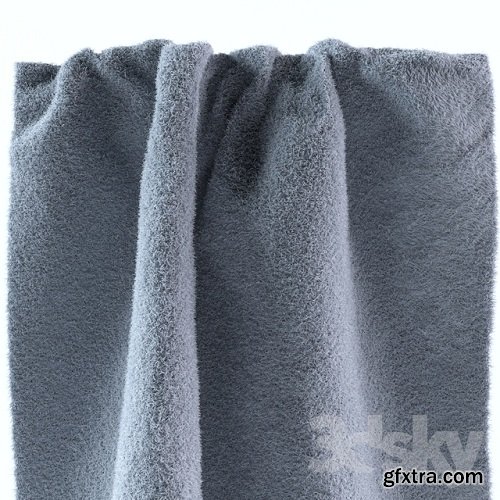 Hand Drying Towel 3d Model