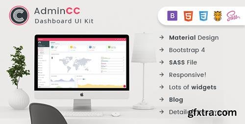 ThemeForest - AdminCC v1.2 - Bootstrap Material Design Premium Admin Dashboard - 19931304