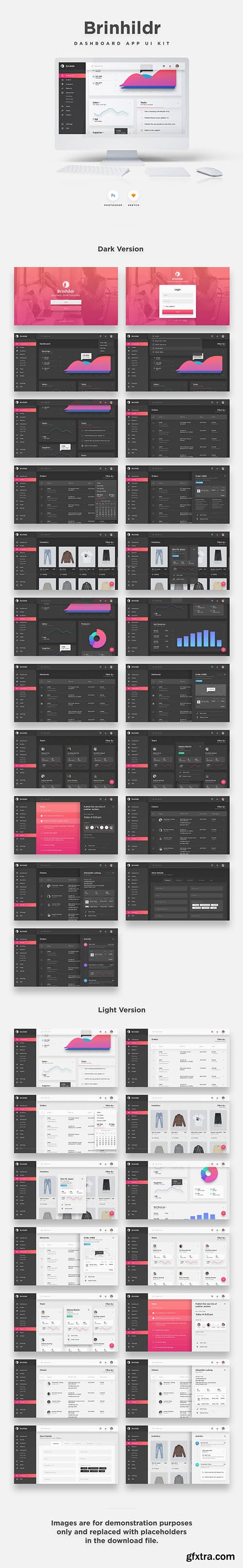 Brinhildr Web UI Kit