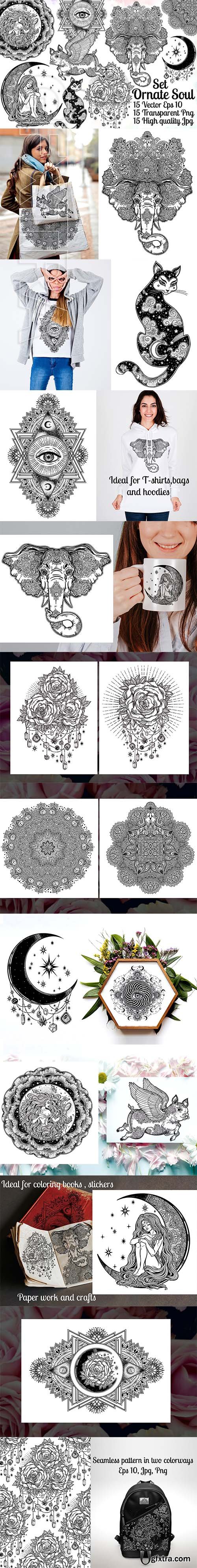 CreativeMarket - Ornate Soul Set 2532954