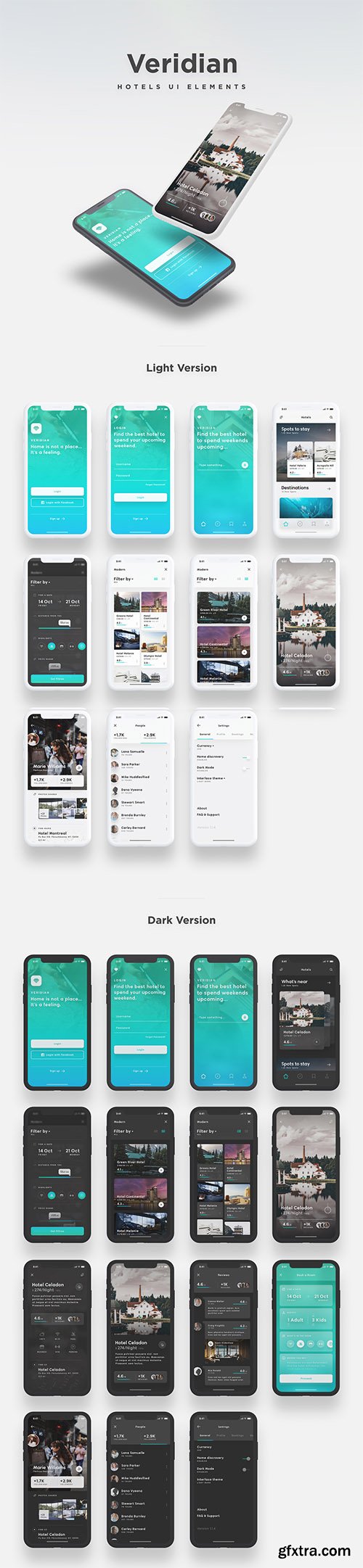 Veridian iOS UI Kit