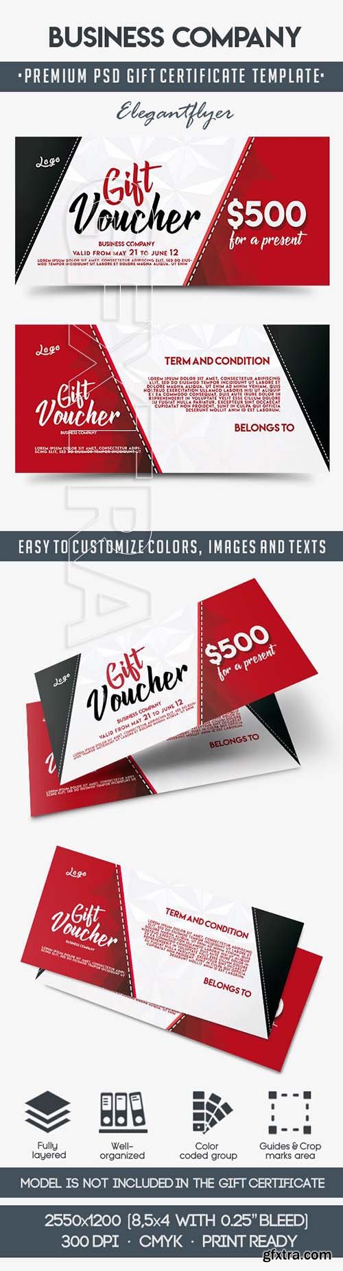 Business Company Gift Certificate Template