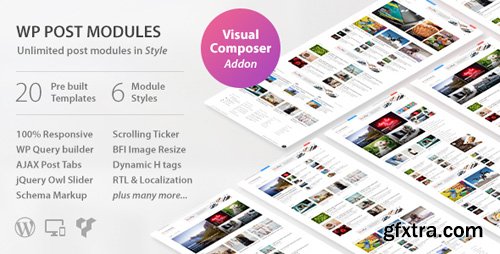 CodeCanyon - WP Post Modules v1.9.12 for NewsPaper and Magazine Layouts - 20142309