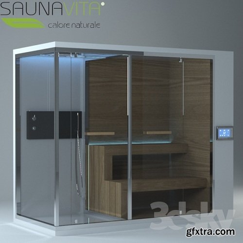 Sauna Vita 3d model