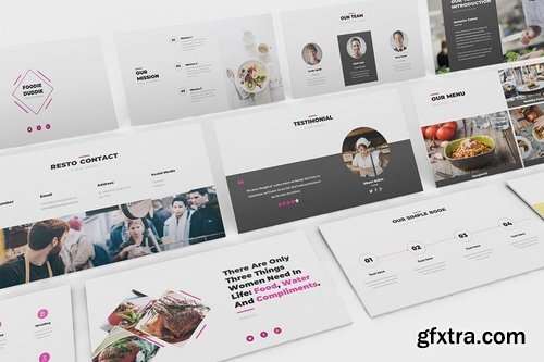 Foodie Duddie Google Slides Template