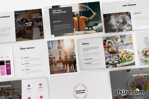 Foodie Duddie Google Slides Template