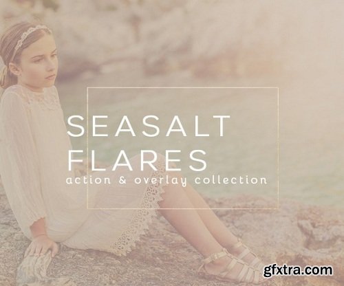 Seasalt-co - Flares Collection Photoshop Actions + Overlays