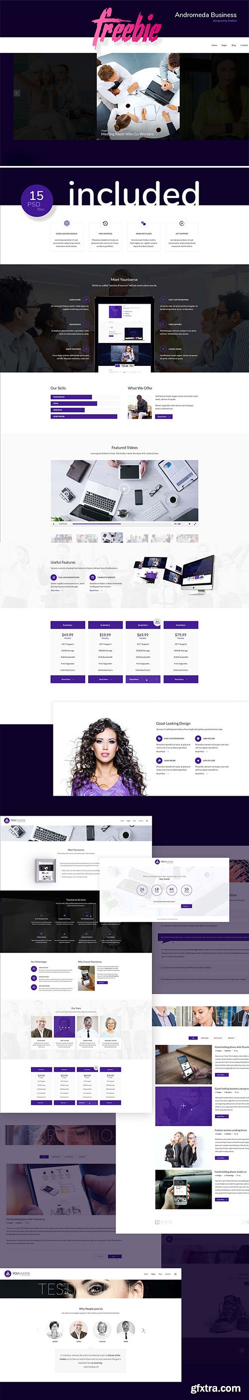 Andromeda Business Template