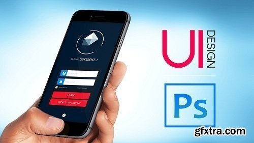 UI Design | Mobile App UI in Adobe Photoshop