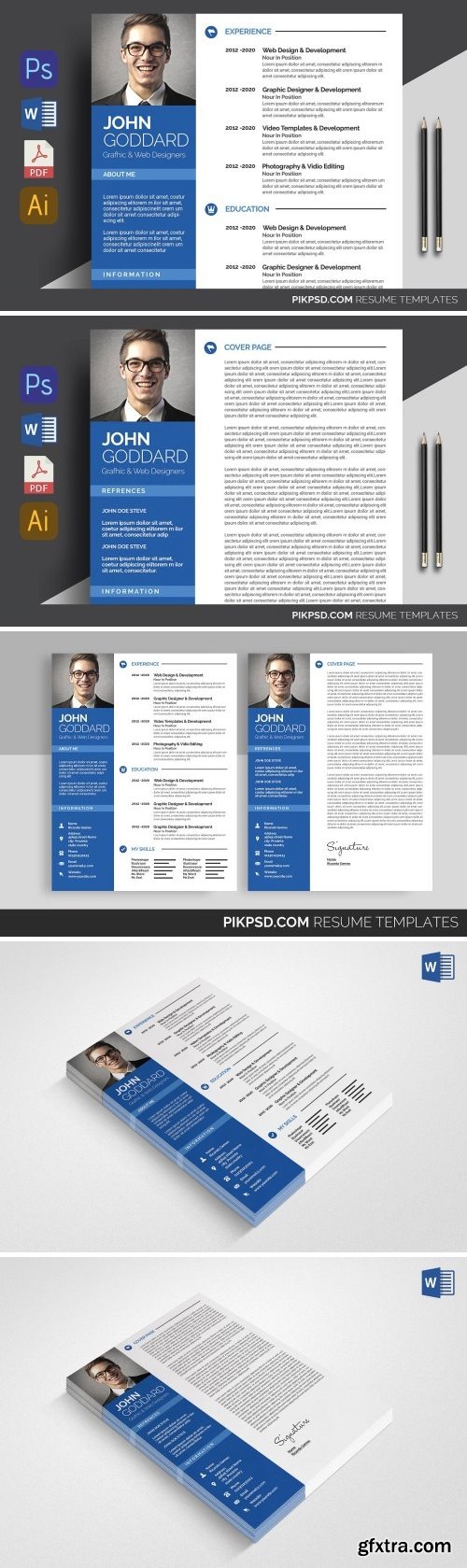 CM - 3-Piece Resume/CV Set 2170389