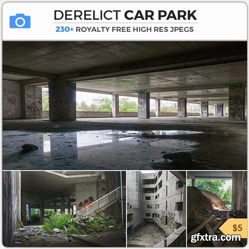 Photobash - DERELICT CAR PARK